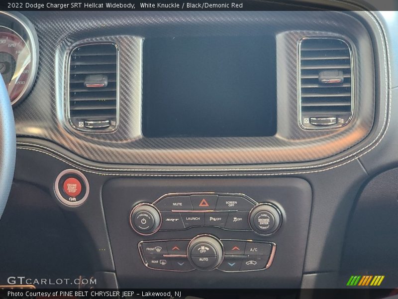 Controls of 2022 Charger SRT Hellcat Widebody