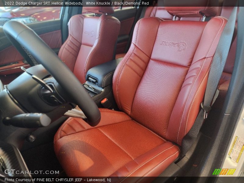 Front Seat of 2022 Charger SRT Hellcat Widebody