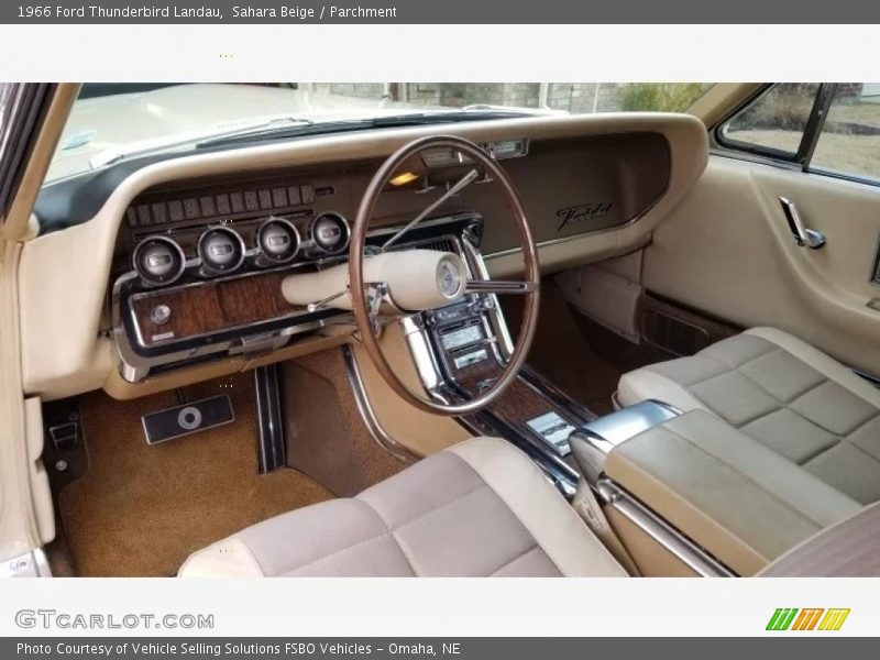 Front Seat of 1966 Thunderbird Landau