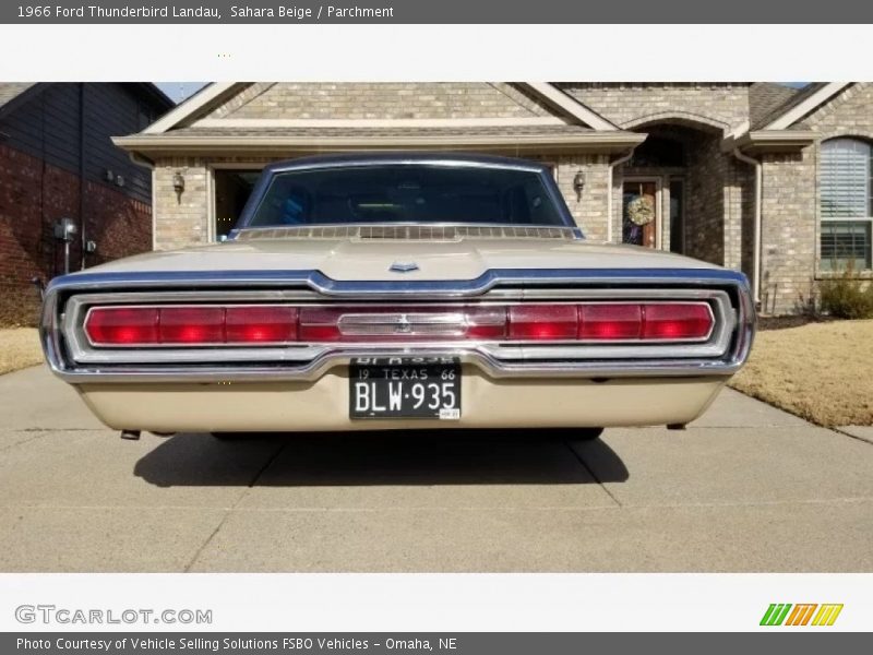 Sahara Beige / Parchment 1966 Ford Thunderbird Landau