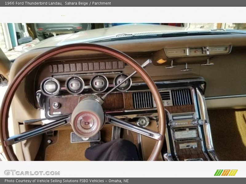 Dashboard of 1966 Thunderbird Landau