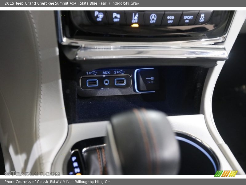 Slate Blue Pearl / Indigo/Ski Gray 2019 Jeep Grand Cherokee Summit 4x4