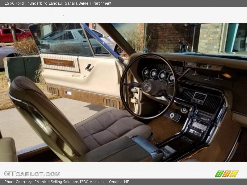 Sahara Beige / Parchment 1966 Ford Thunderbird Landau