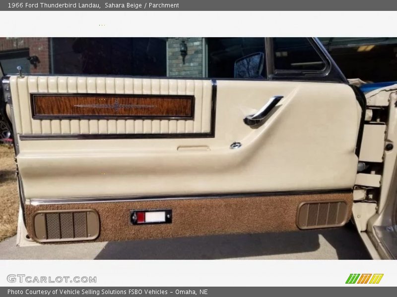 Door Panel of 1966 Thunderbird Landau