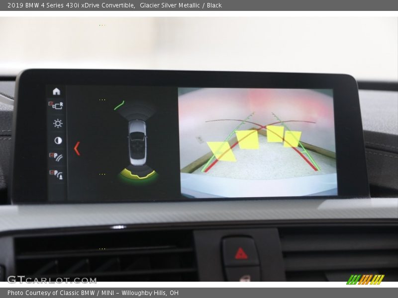 Glacier Silver Metallic / Black 2019 BMW 4 Series 430i xDrive Convertible