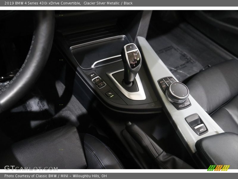 Glacier Silver Metallic / Black 2019 BMW 4 Series 430i xDrive Convertible