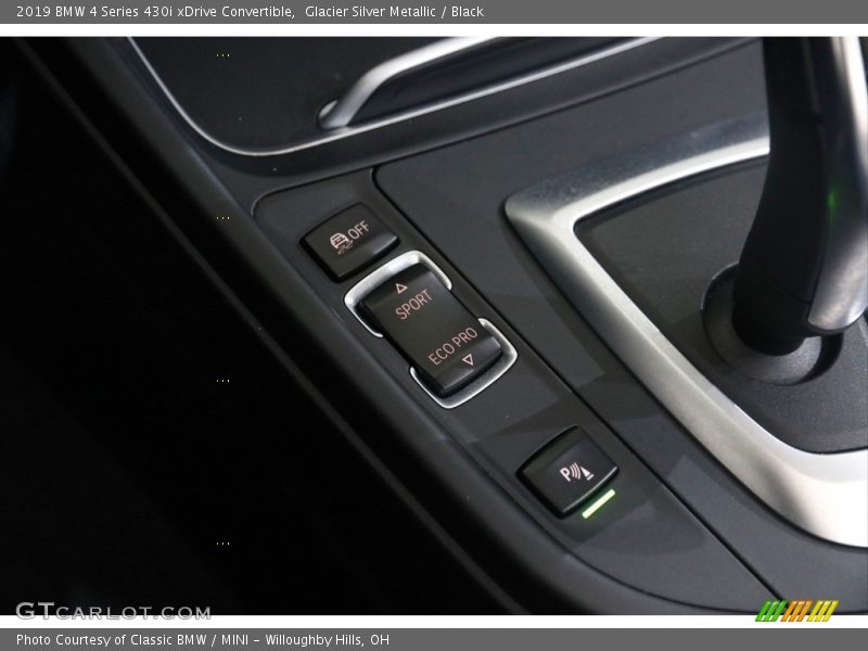 Glacier Silver Metallic / Black 2019 BMW 4 Series 430i xDrive Convertible