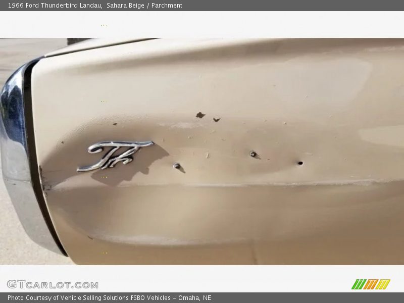 Sahara Beige / Parchment 1966 Ford Thunderbird Landau