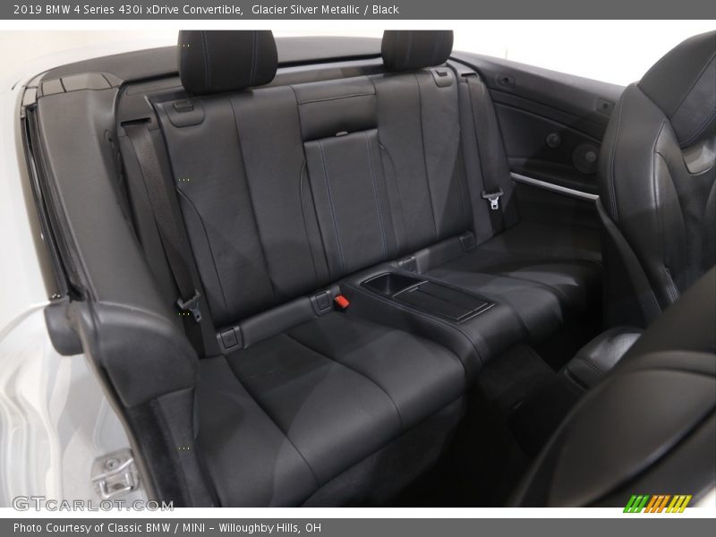 Glacier Silver Metallic / Black 2019 BMW 4 Series 430i xDrive Convertible