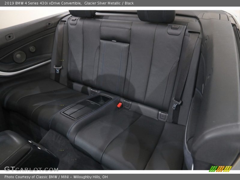 Glacier Silver Metallic / Black 2019 BMW 4 Series 430i xDrive Convertible
