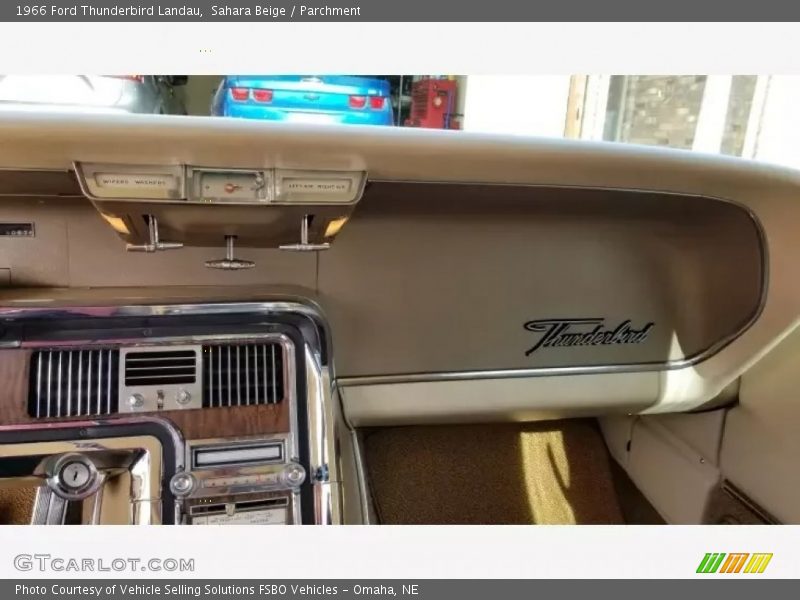 Dashboard of 1966 Thunderbird Landau