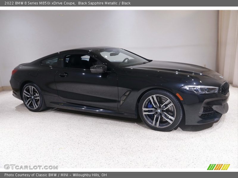  2022 8 Series M850i xDrive Coupe Black Sapphire Metallic