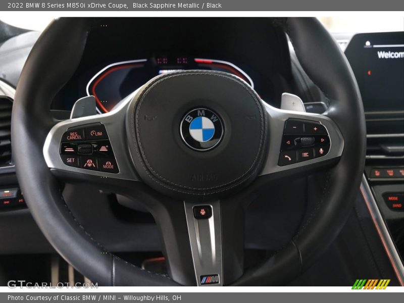  2022 8 Series M850i xDrive Coupe Steering Wheel