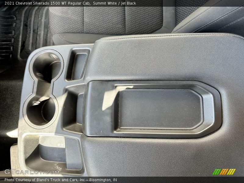 Summit White / Jet Black 2021 Chevrolet Silverado 1500 WT Regular Cab