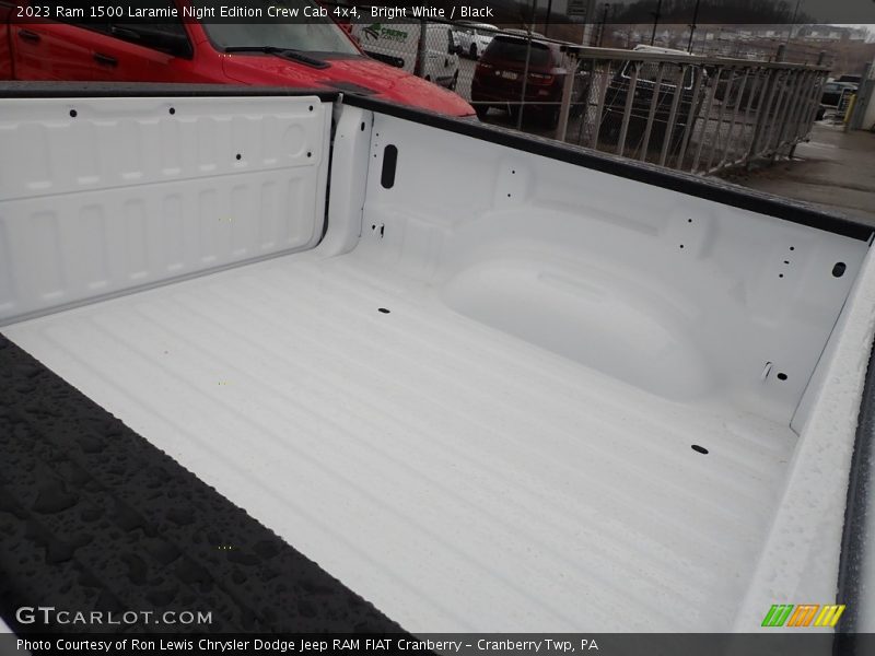 Bright White / Black 2023 Ram 1500 Laramie Night Edition Crew Cab 4x4