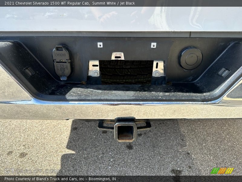Summit White / Jet Black 2021 Chevrolet Silverado 1500 WT Regular Cab
