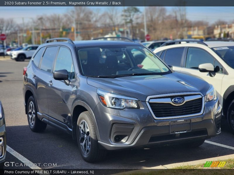 Magnetite Gray Metallic / Black 2020 Subaru Forester 2.5i Premium