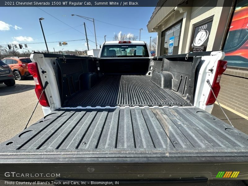 Summit White / Jet Black 2021 Chevrolet Silverado 1500 WT Regular Cab