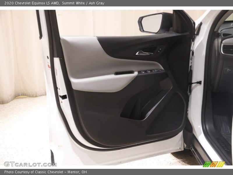 Summit White / Ash Gray 2020 Chevrolet Equinox LS AWD