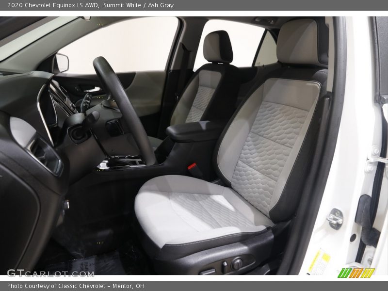 Summit White / Ash Gray 2020 Chevrolet Equinox LS AWD