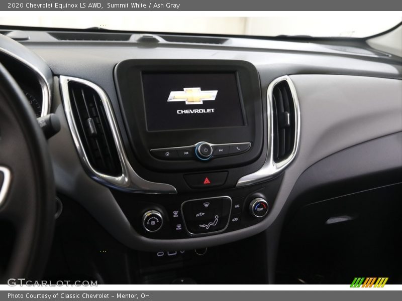 Summit White / Ash Gray 2020 Chevrolet Equinox LS AWD