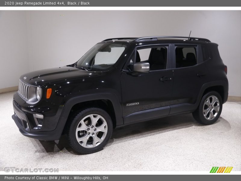 Black / Black 2020 Jeep Renegade Limited 4x4