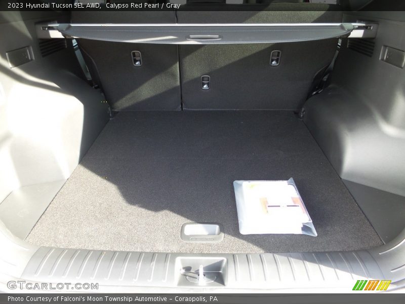Calypso Red Pearl / Gray 2023 Hyundai Tucson SEL AWD