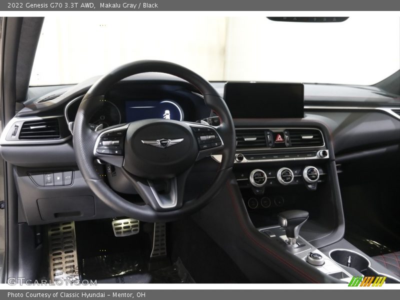 Dashboard of 2022 G70 3.3T AWD