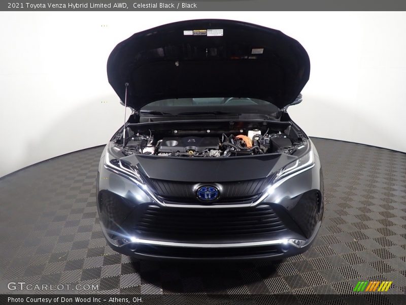 Celestial Black / Black 2021 Toyota Venza Hybrid Limited AWD
