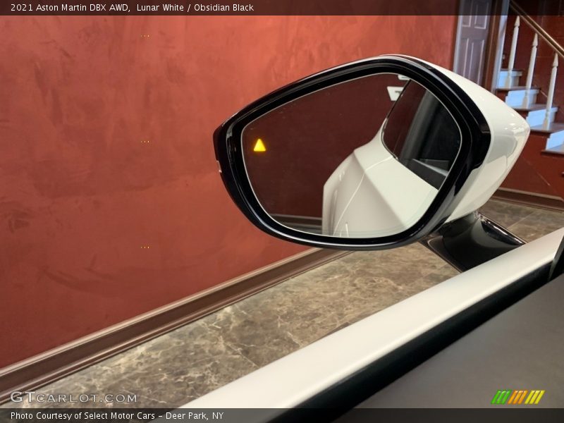 Lunar White / Obsidian Black 2021 Aston Martin DBX AWD