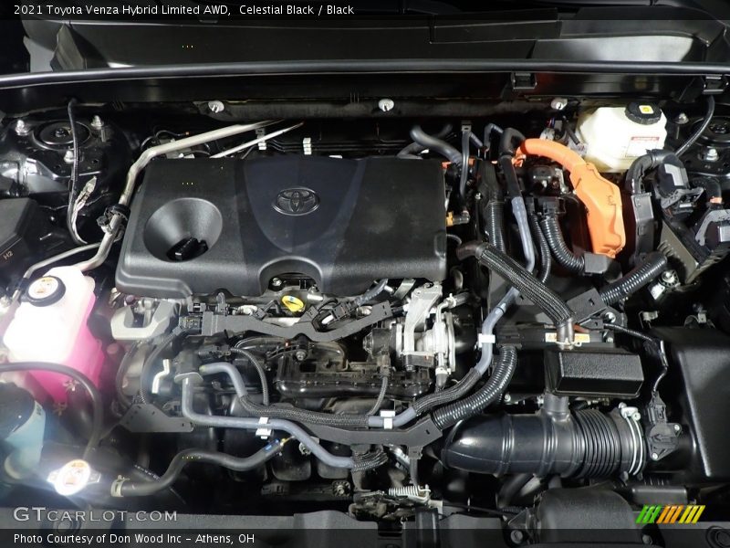  2021 Venza Hybrid Limited AWD Engine - 2.5 Liter DOHC 16-Valve VVT-i 4 Cylinder Gasoline/Electric Hybrid