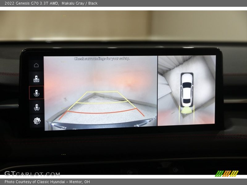 Makalu Gray / Black 2022 Genesis G70 3.3T AWD