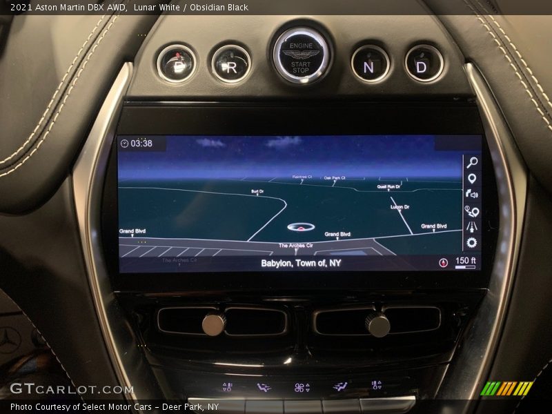 Navigation of 2021 DBX AWD