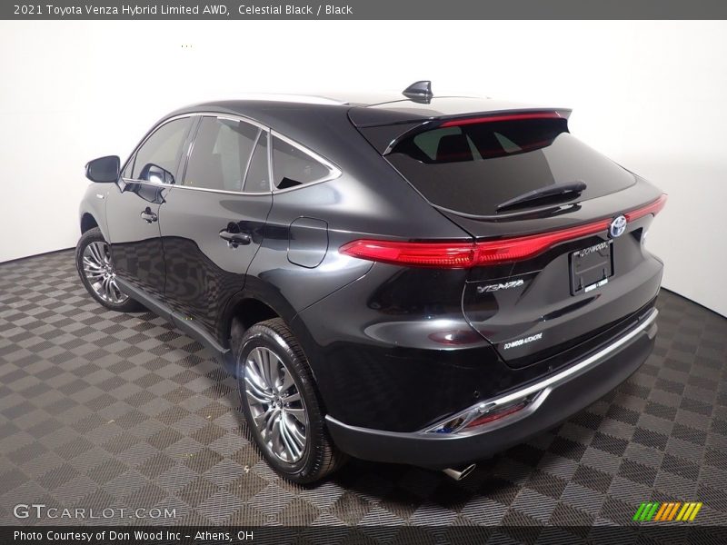 Celestial Black / Black 2021 Toyota Venza Hybrid Limited AWD