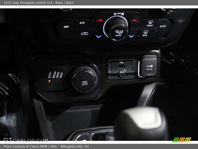Black / Black 2020 Jeep Renegade Limited 4x4