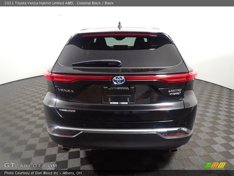 Celestial Black / Black 2021 Toyota Venza Hybrid Limited AWD
