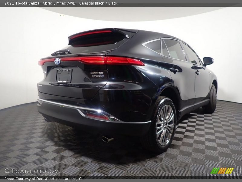 Celestial Black / Black 2021 Toyota Venza Hybrid Limited AWD