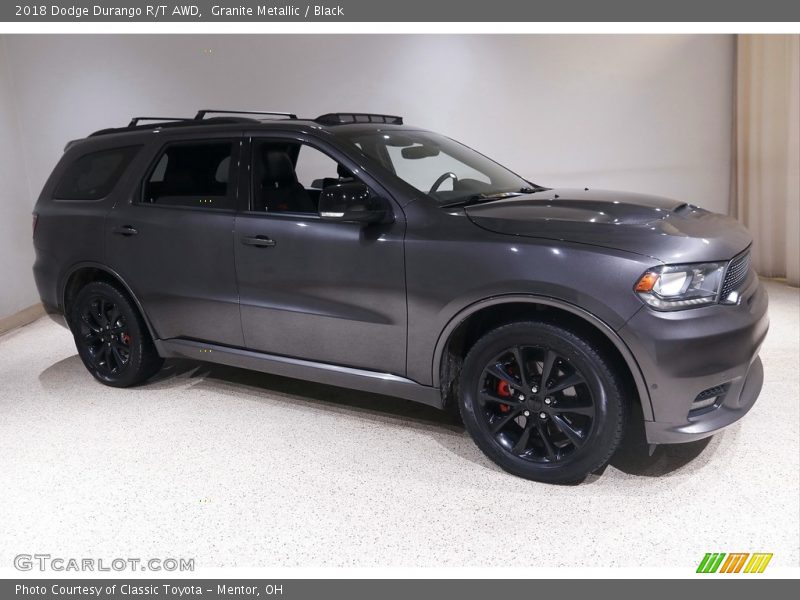 Granite Metallic / Black 2018 Dodge Durango R/T AWD