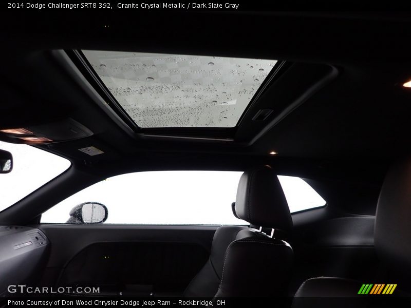 Granite Crystal Metallic / Dark Slate Gray 2014 Dodge Challenger SRT8 392