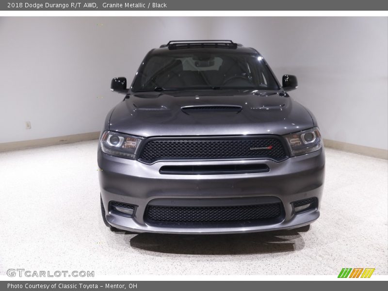 Granite Metallic / Black 2018 Dodge Durango R/T AWD