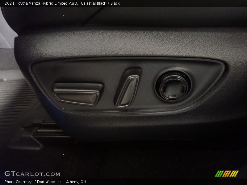 Celestial Black / Black 2021 Toyota Venza Hybrid Limited AWD