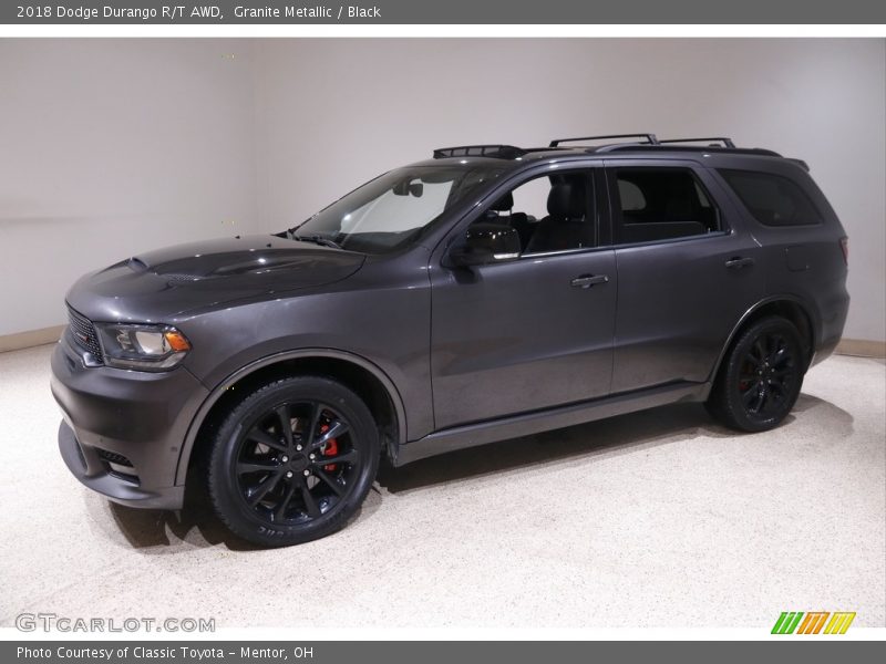 Granite Metallic / Black 2018 Dodge Durango R/T AWD