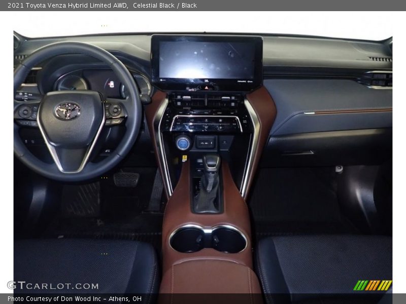 Celestial Black / Black 2021 Toyota Venza Hybrid Limited AWD
