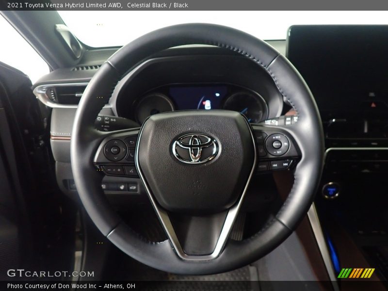  2021 Venza Hybrid Limited AWD Steering Wheel
