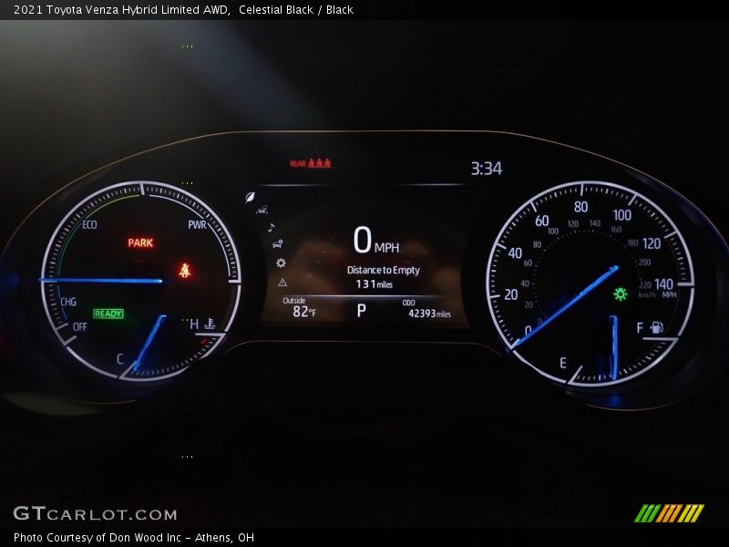  2021 Venza Hybrid Limited AWD Hybrid Limited AWD Gauges