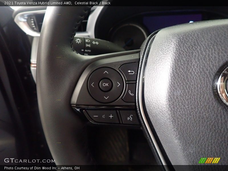Controls of 2021 Venza Hybrid Limited AWD