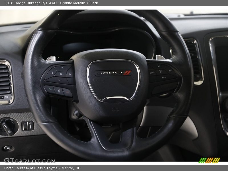 Granite Metallic / Black 2018 Dodge Durango R/T AWD