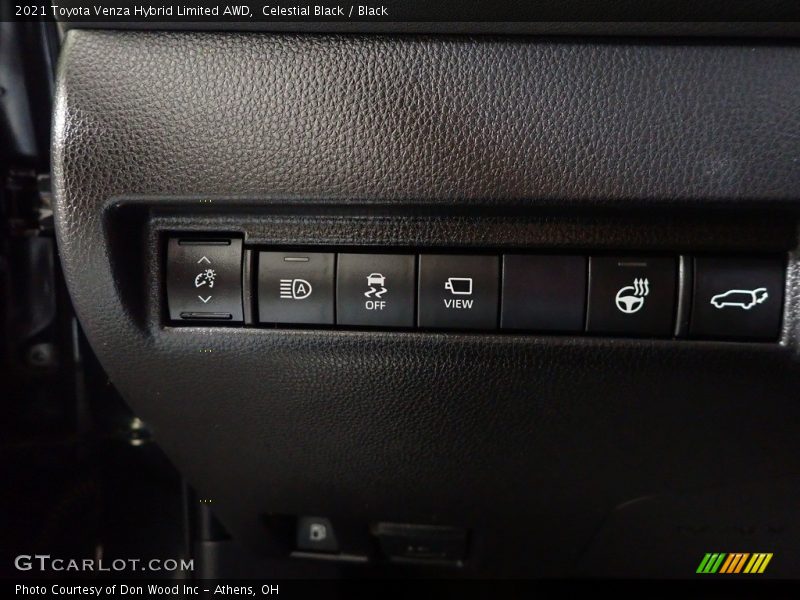 Controls of 2021 Venza Hybrid Limited AWD