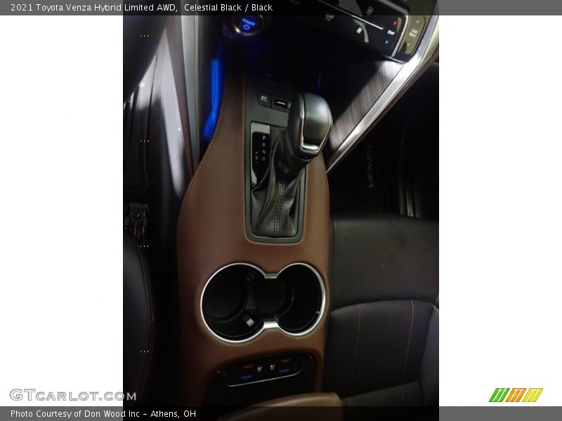 Celestial Black / Black 2021 Toyota Venza Hybrid Limited AWD