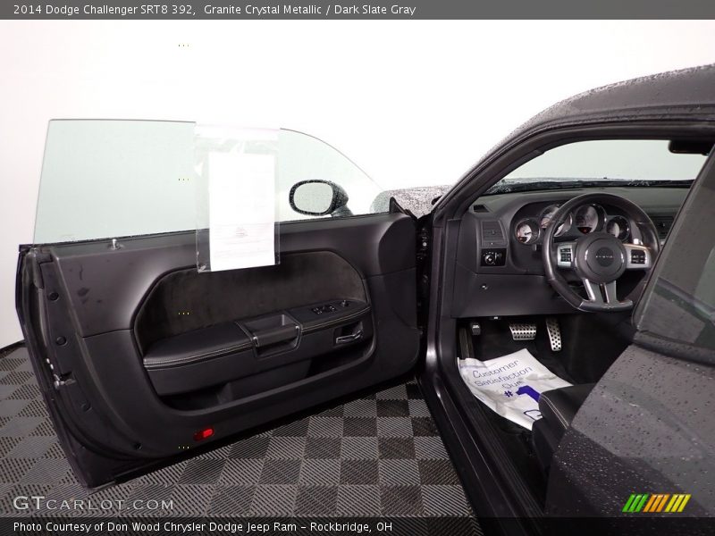 Granite Crystal Metallic / Dark Slate Gray 2014 Dodge Challenger SRT8 392